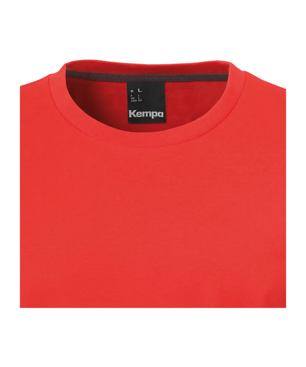 Kempa Team T-Shirt Kids Rot F02 - rot