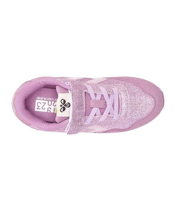 Hummel Reflex Glitter Sneaker Kids Blau F8718 - blau