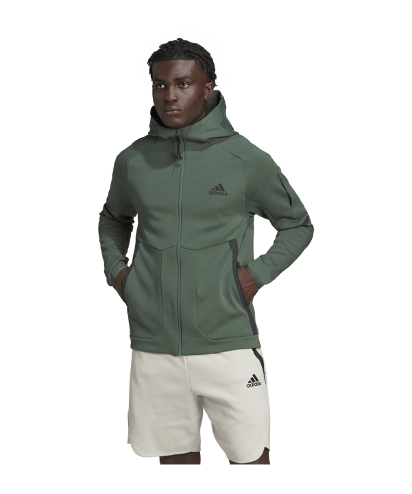 adidas D4G Kapuzenjacke Grün - gruen