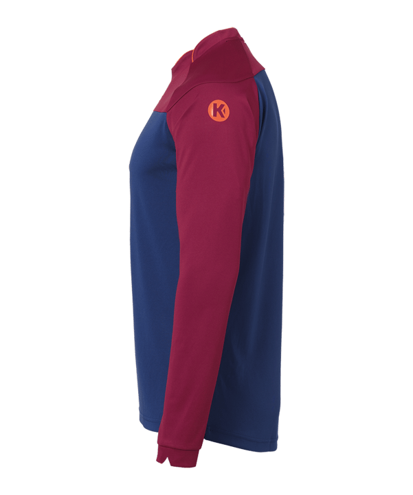 Kempa Prime Shirt langarm Blau Rot F11 - blau