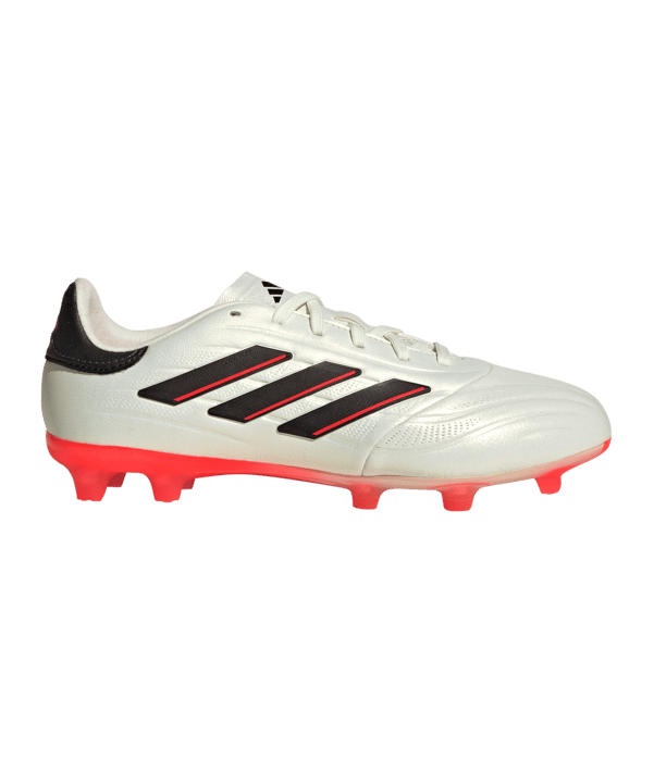 adidas COPA Pure 2 Elite FG Solar Energy Kids Weiss Schwarz Rot - weiss