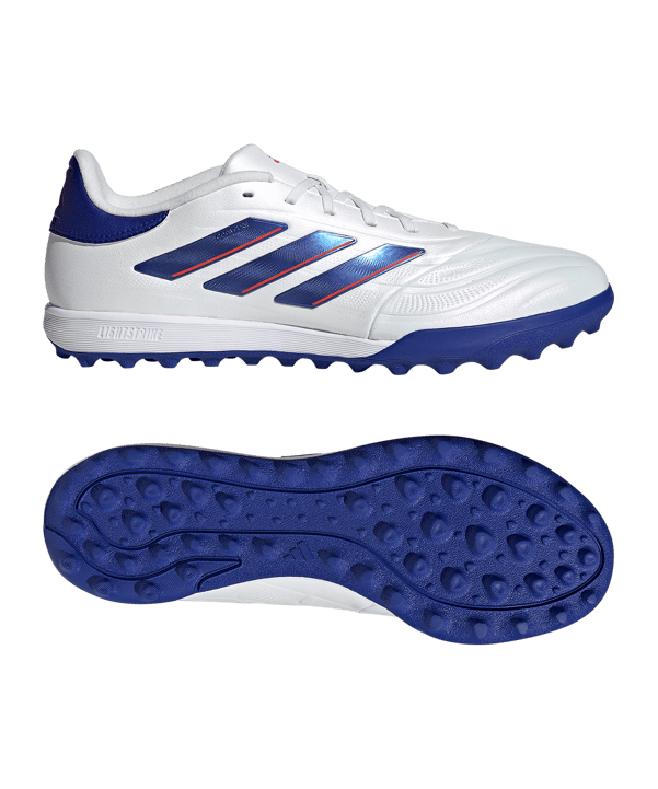 adidas COPA Pure 2 League TF Advancement  blanc bleu - blanc