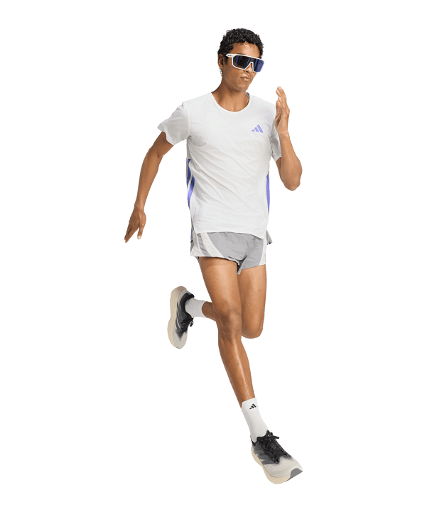 adidas Adizero Running T-shirt Wit - wit