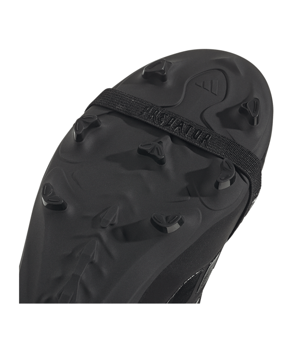 adidas Predator Elite FG Leather Tech Kids Schwarz