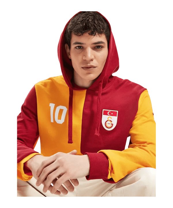 Galatasaray Istanbul Metin Oktay Sweatshirt Jaune - jaune