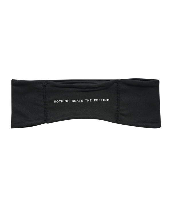 Newline Core Haarband Running Schwarz F2001 - schwarz