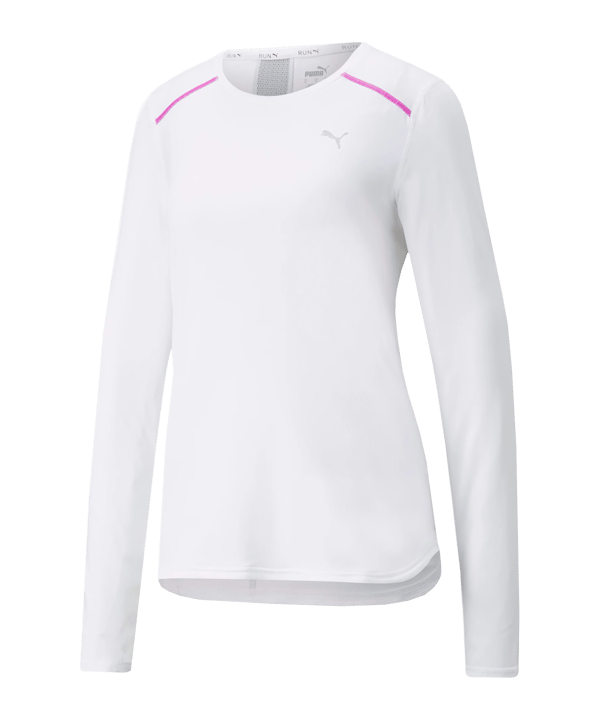 PUMA Cloudspun Sweatshirt Running Damen Weiss F02 - weiss