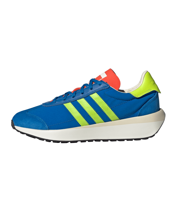 adidas Originals Country XLG Blau Gelb Rot - blau