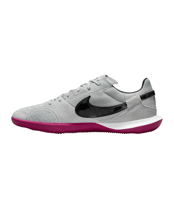 Nike Streetgato IC Halle Grau Braun Weiss F021 - grau