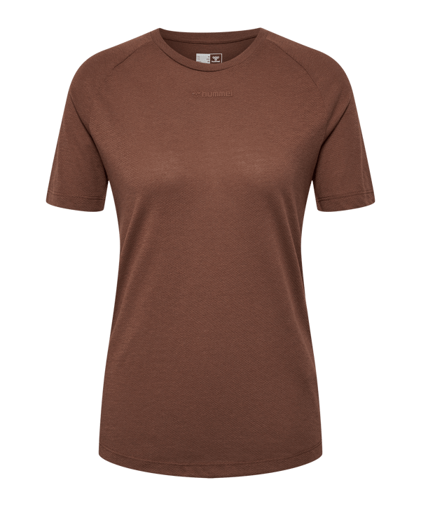 Hummel Mt Vanja T-Shirt Damen Braun F8040 - braun