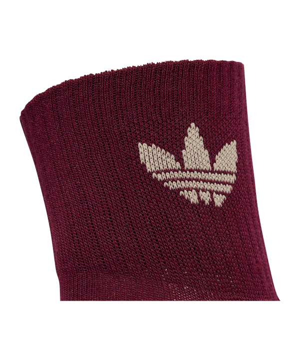 adidas Originals Mid Ankle 3er Pack Chaussettes Blanc - blanc