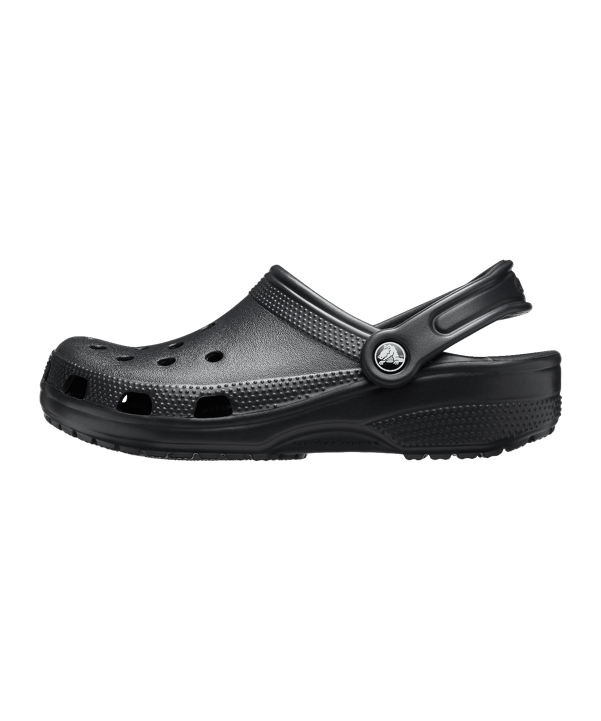 Crocs Classic Clog Badelatsche Schwarz - schwarz