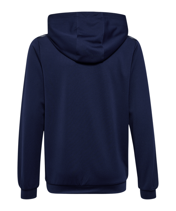 Hummel Authentic Pl Hoody Kids Blau F7026 - blau