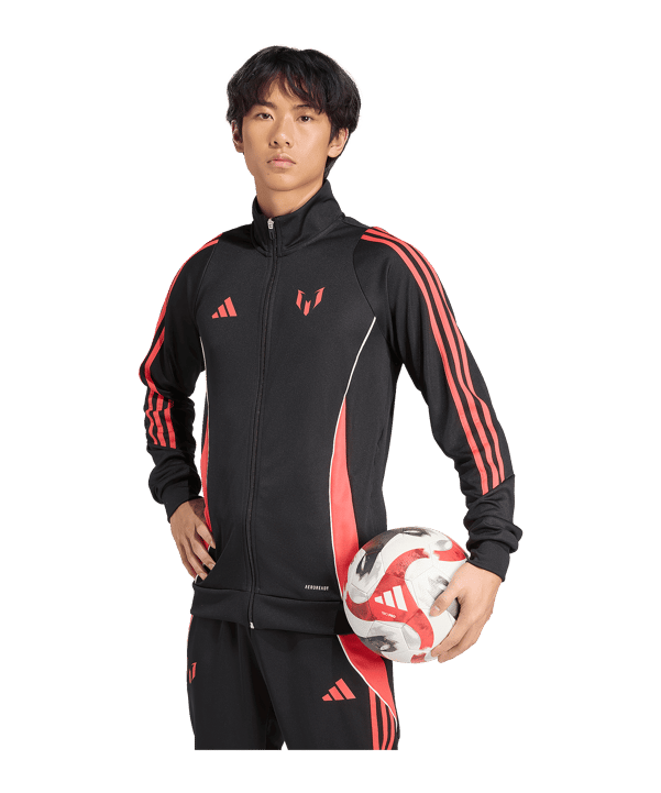 adidas Messi Jacke Schwarz - schwarz