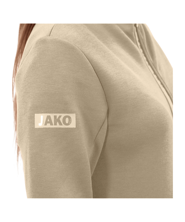 JAKO Pro Casual Jacke Damen Beige F385 - beige