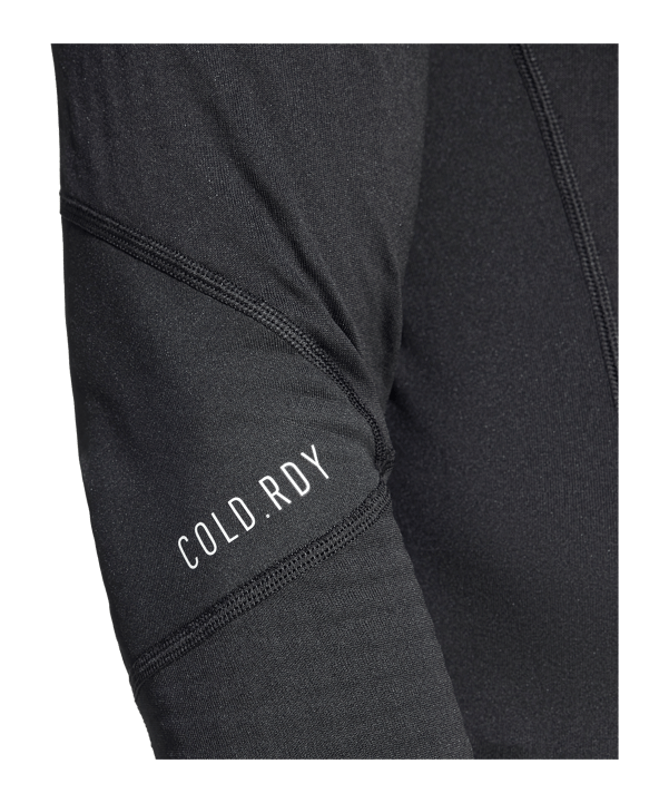 adidas TechFit Cold Rdy Training Longsleeve Schwarz - schwarz
