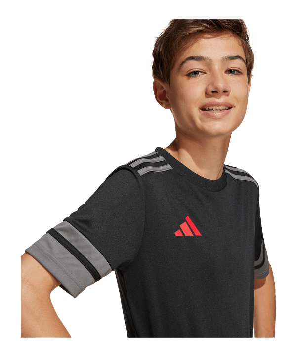 adidas Squadra 25 Trikot Kids Schwarz