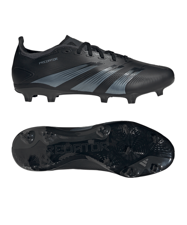 adidas Predator League FG Noir - noir