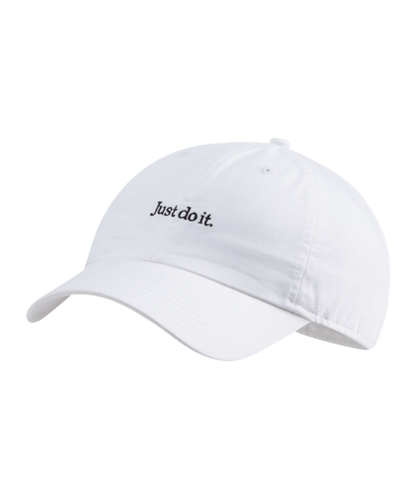 Nike Heritage 86 Just Do It Cap Weiss F100 - weiss