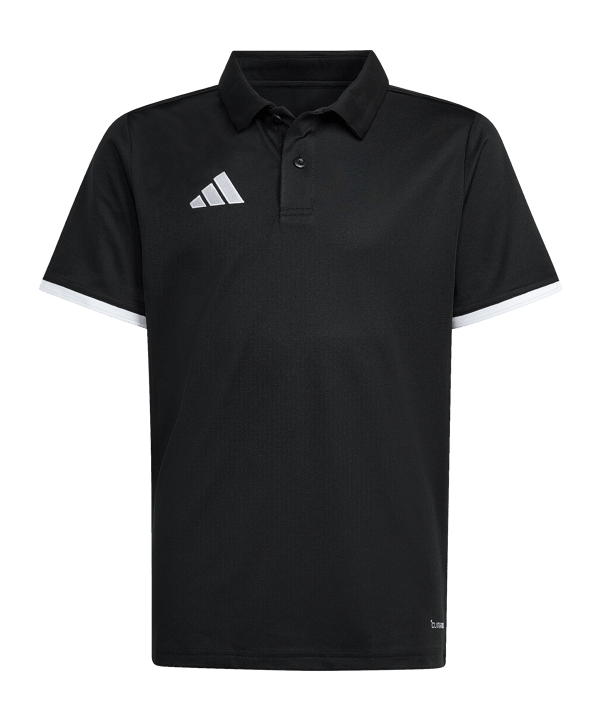 adidas Entrada 26 Polo Kids Schwarz - schwarz