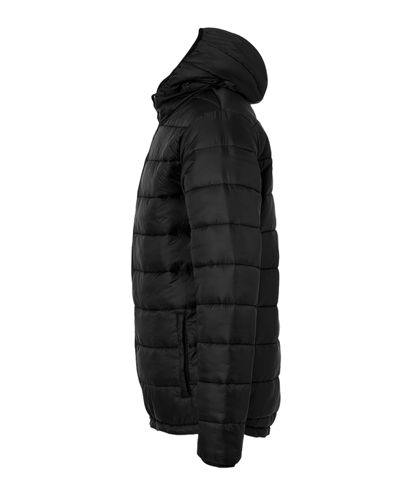Kempa Puffer Kapuzenjacke Schwarz F01 - schwarz