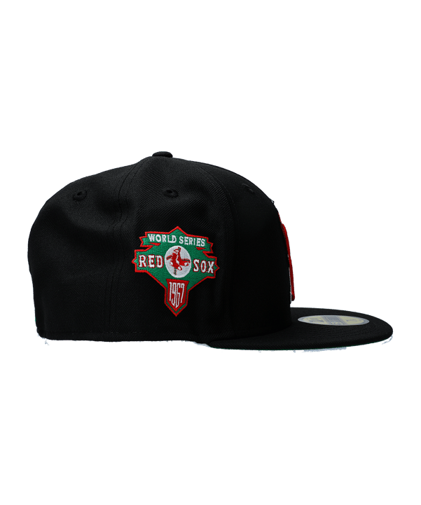 New Era Boston Red Sox Christmas 1967 Cap Schwarz - schwarz