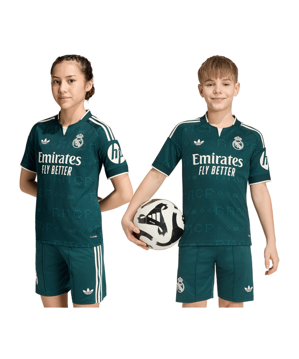 adidas Real Madrid Maillot Away 2026/2027 Enfants Vert - vert