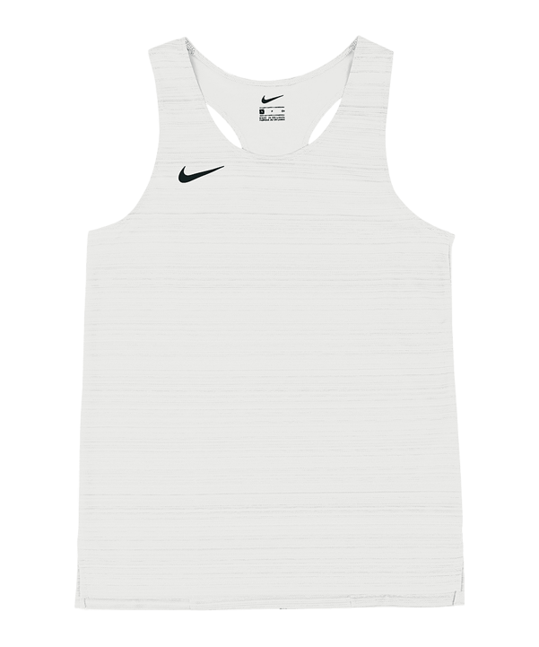 Nike Stock Dry Miler Tanktop Kids Weiss F100 - weiss