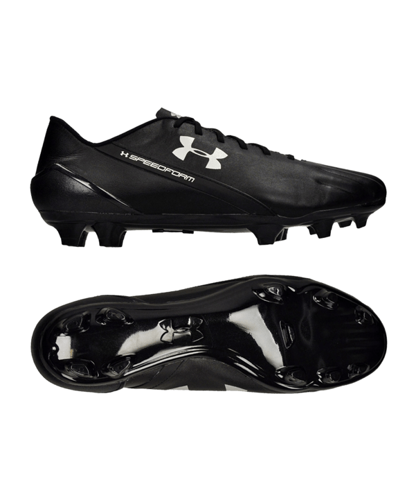 Under Armour Speedform CRM Leder FG Schwarz F002 - schwarz