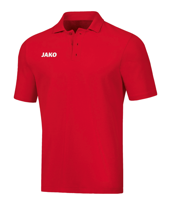 JAKO Base Polo Rood K001 - rood
