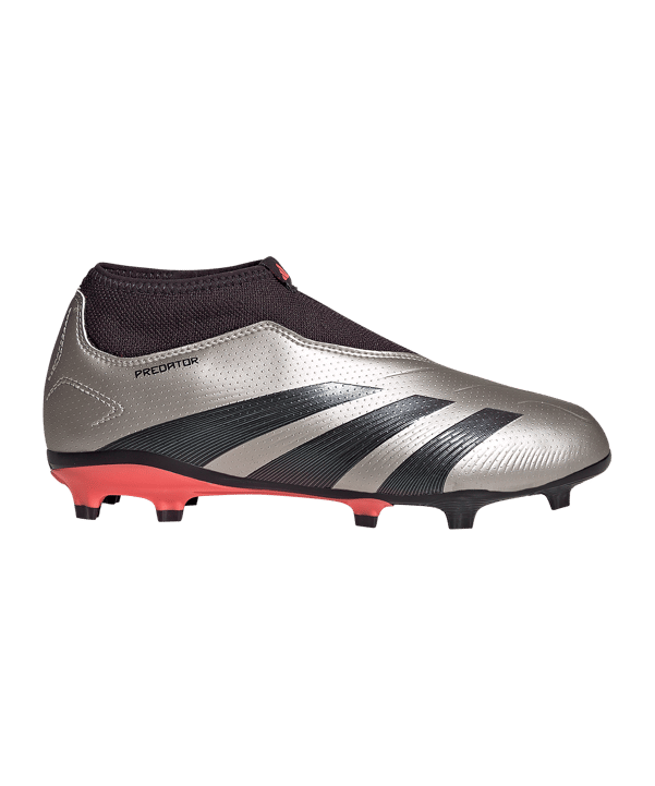 adidas Predator League LL FG Vivid Horizon Kids Grau Pink - grau