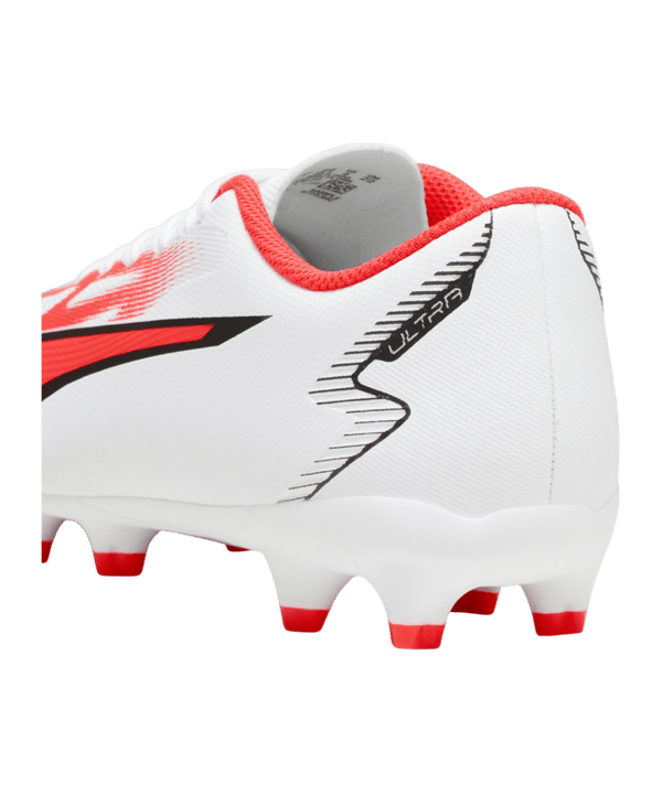PUMA ULTRA Play FG/AG Breakthrough Jr Kids Weiss Rot F01 - weiss