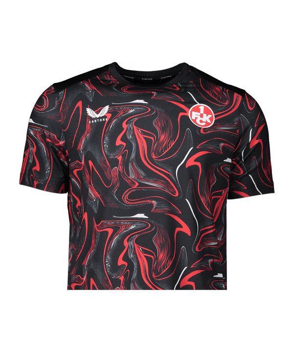 Castore 1. FC Kaiserslautern Prematch T-Shirt 2026/2027 Schwarz - schwarz