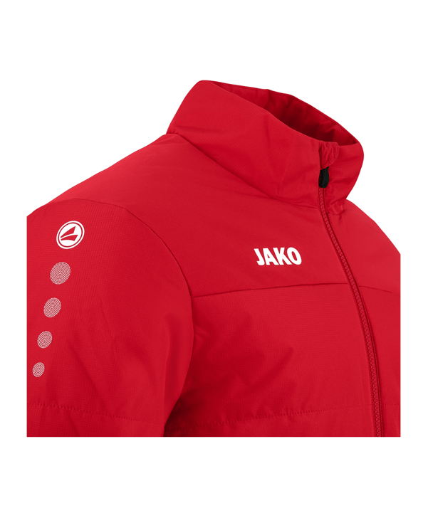 JAKO Team Coachjacke Kids Rot F100 - rot