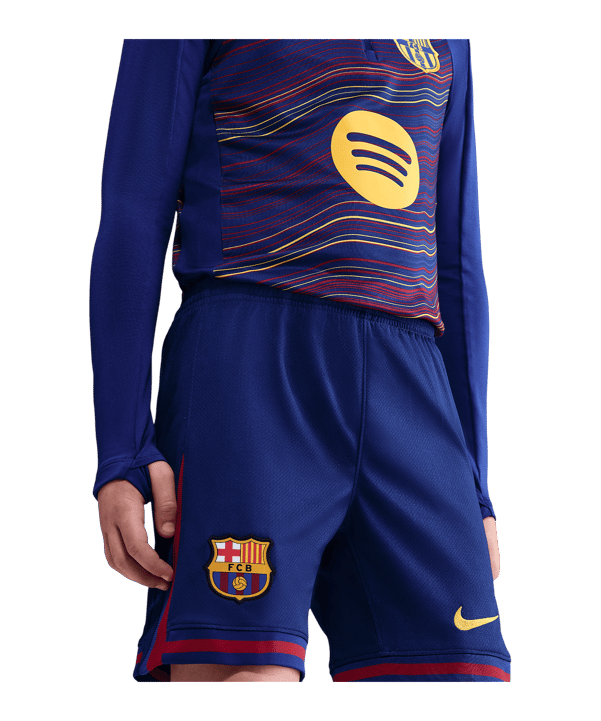 Nike FC Barcelona Short Home 2025/2026 Kids Blau F455 - blau