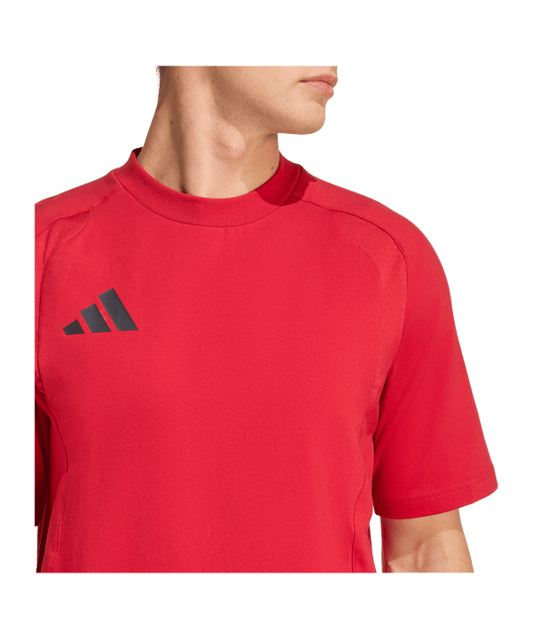 adidas Tiro Travel T-Shirt Rot - rot