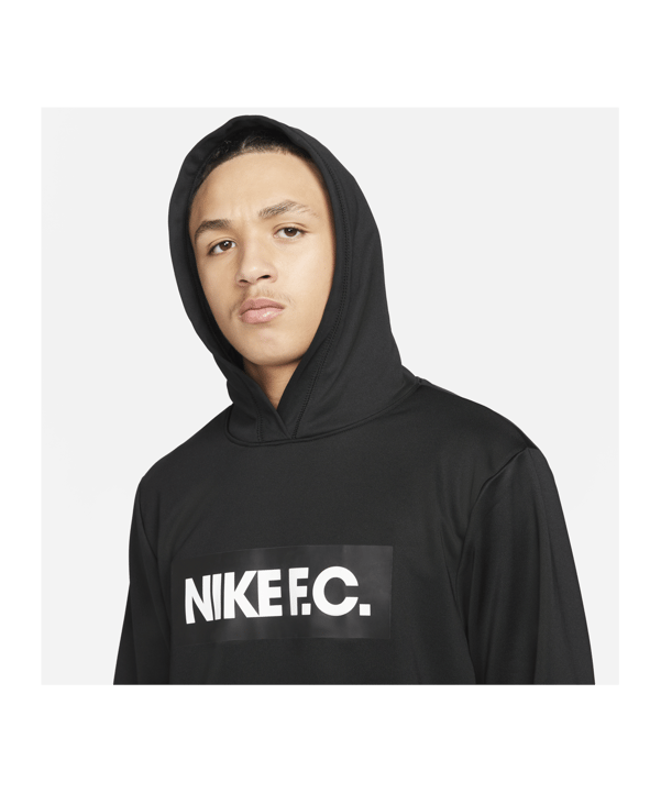 Nike F.C. Fleece Hoody Schwarz F010 - schwarz