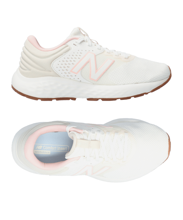 New Balance 520 Damen Weiss Rosa FMW7 - weiss
