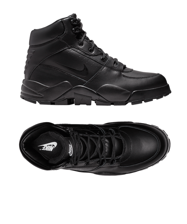 Nike Rhyodomo Leather Winterstiefel Schwarz F001 - schwarz