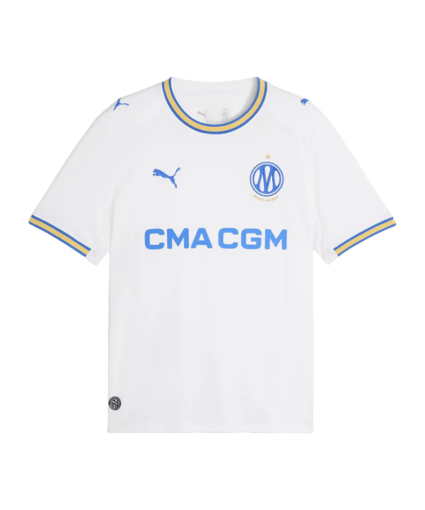 PUMA Olympique Marseille Maglietta Home 2026/2027 Bianco C01 - bianco