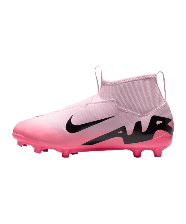 Nike Jr Air Zoom Mercurial Superfly IX Academy FG/ MG Mad Brilliance Kids Rot Schwarz F601 - rot