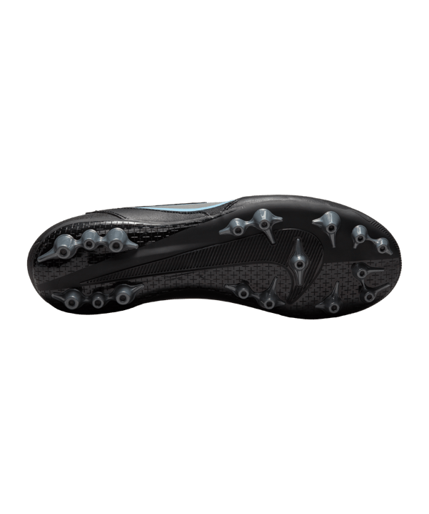 Nike Tiempo Legend IX Academy AG Schwarz Grau F004 - schwarz