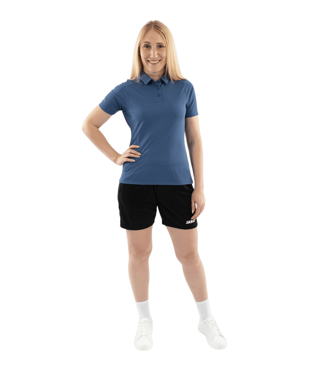 JAKO Uni Polo Damen Blau F919 - blau