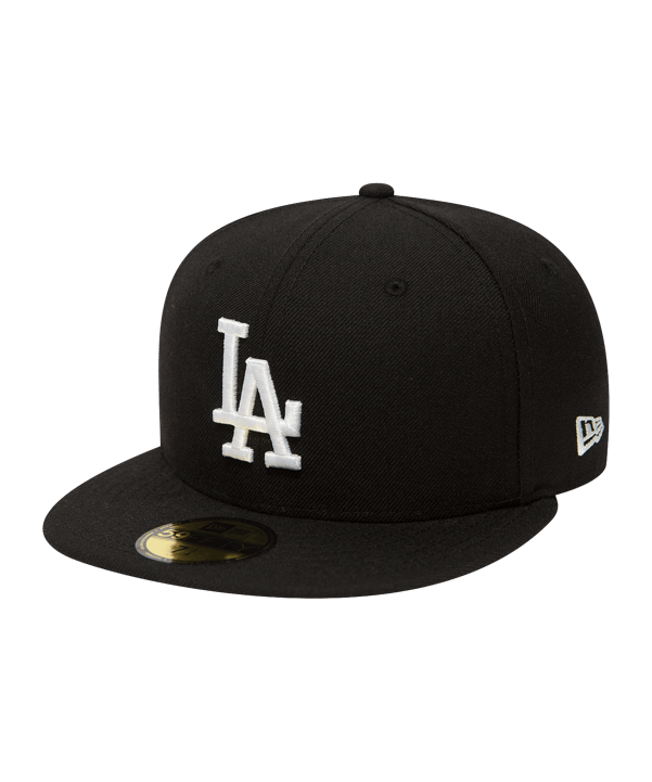 New Era Los Angeles Dodgers MLB Fitted Cap Schwarz - schwarz