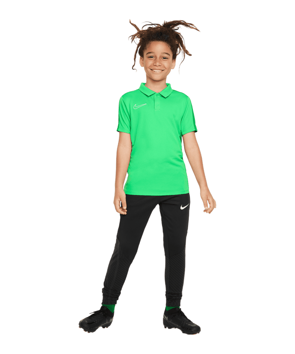 Nike Academy 23 Poloshirt Kids Grün F329 - gruen