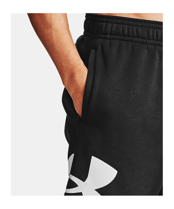 Under Armour Rival Fleece Big Logo Short F001 - schwarz