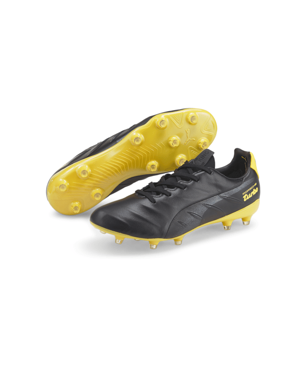 PUMA KING Platinum 21 Porsche Turbo FG/AG Schwarz Gelb F01 - schwarz