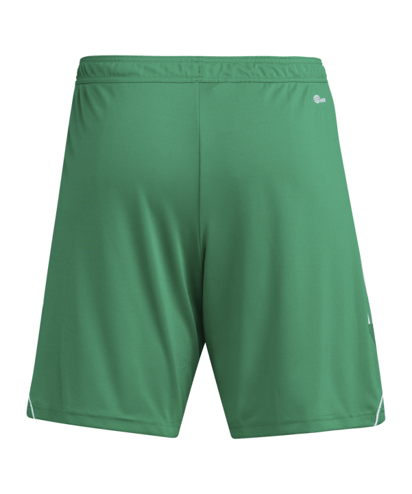 adidas Tiro 23 Short Dunkelgrün Weiss - gruen
