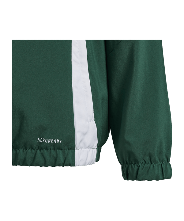 adidas Tiro 24 Windbreaker Kids Grün Weiss - gruen