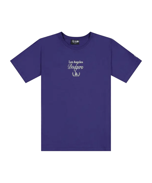 New Era Mlb Los Angeles Dodgers Book Club T-Shirt Blau - blau